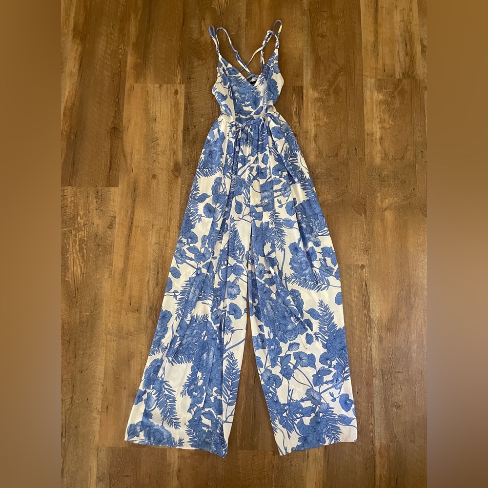 Floral jumpsuit